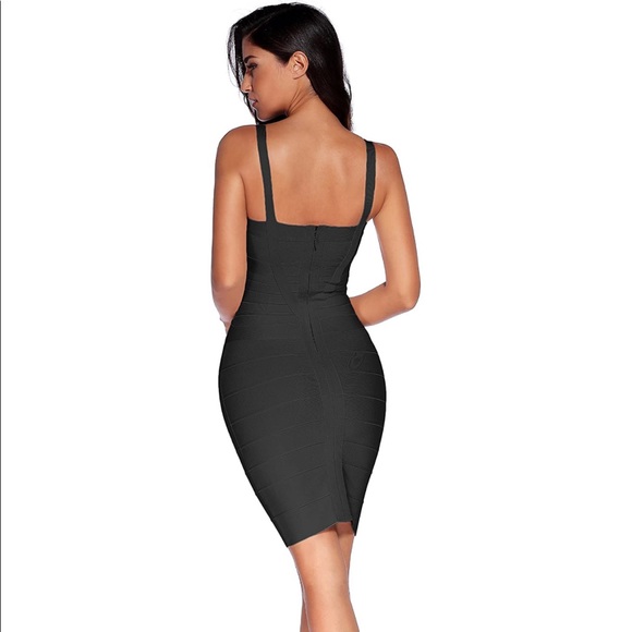 Meilun Celebrity Style Bandage Bodycon Dress - Picture 2 of 4
